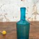 Lot of 3 vials of blue glass