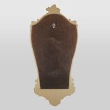 Romantic baroc style mirror with original label “Deknudt”, Belgium, 1970s