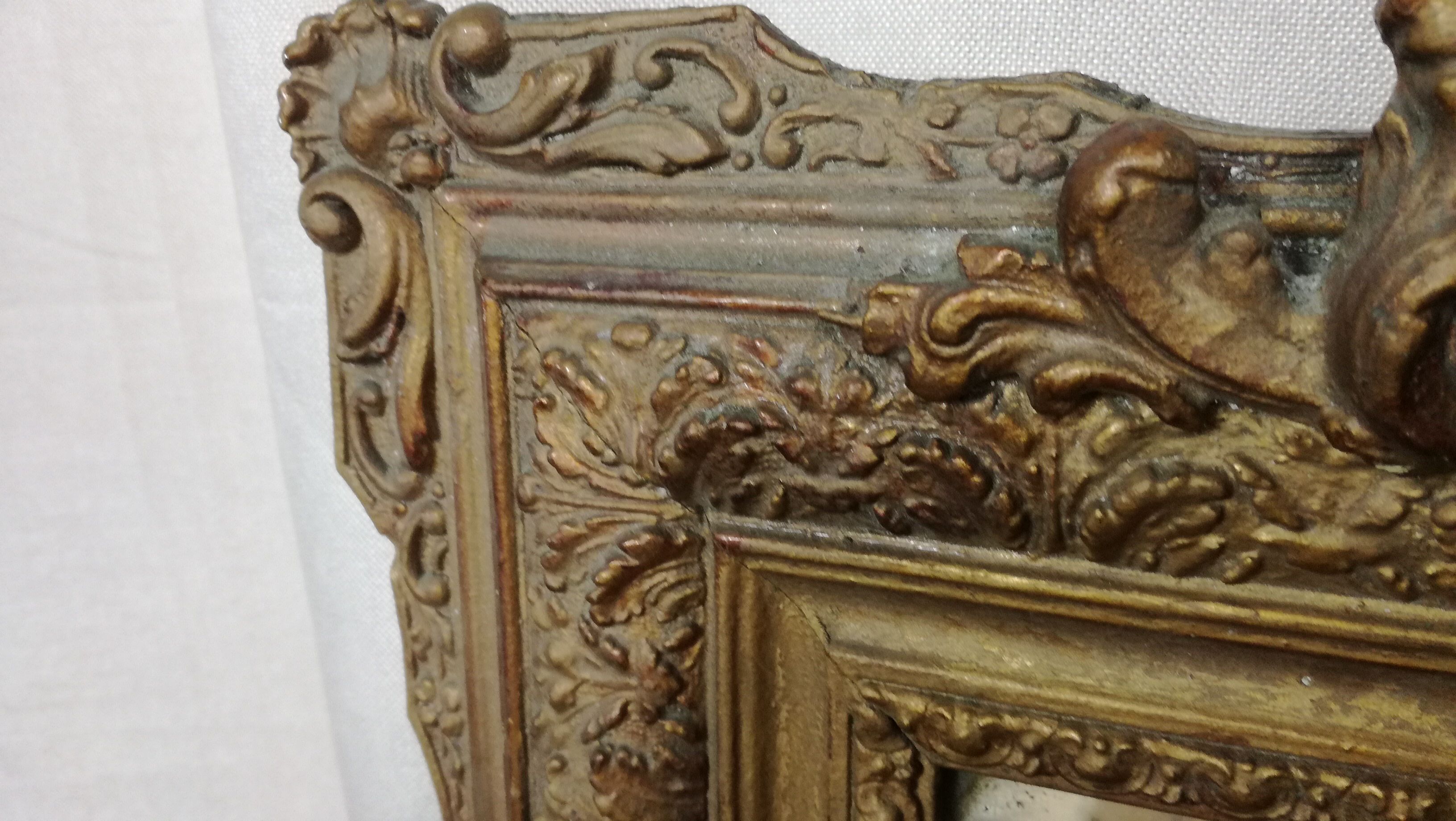 Napoleon III period mirror