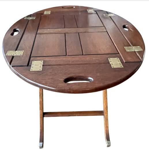 Table basse de marine "Buttler" XIXe