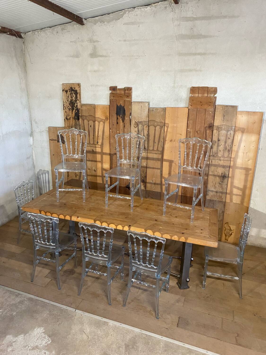 Large industrial table