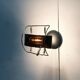 Postmodern wall lamp Warrior by Emanuele Ricci for Sidecar Artemide, 1980s.