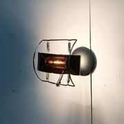 Postmodern wall lamp Warrior by Emanuele Ricci for Sidecar Artemide, 1980s.
