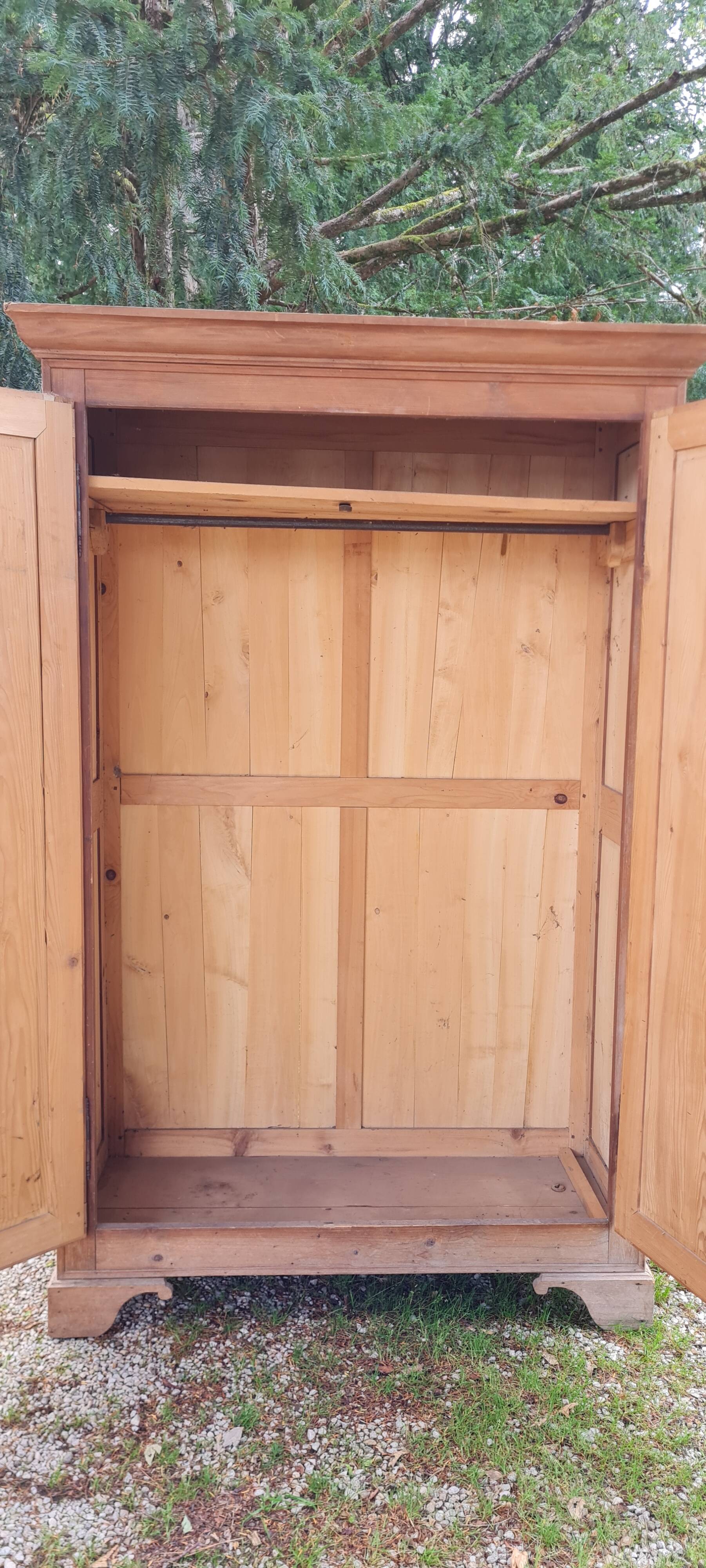 Fir cabinet, nineteenth century