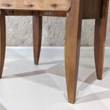 Walnut bedside table