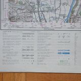 Vintage map of Uckange