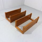 Dyrlund teak wall book shelves Denmark 1960’s