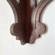Old corner shelf in openwork wood mp