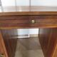 Vintage Art Deco schoolmaster's desk - double-sided - solid wood - 1940s/50s