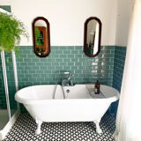 Pair of art deco mirrors