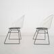D. Dekker for Tomado wire chairs, The Netherlands 1950's