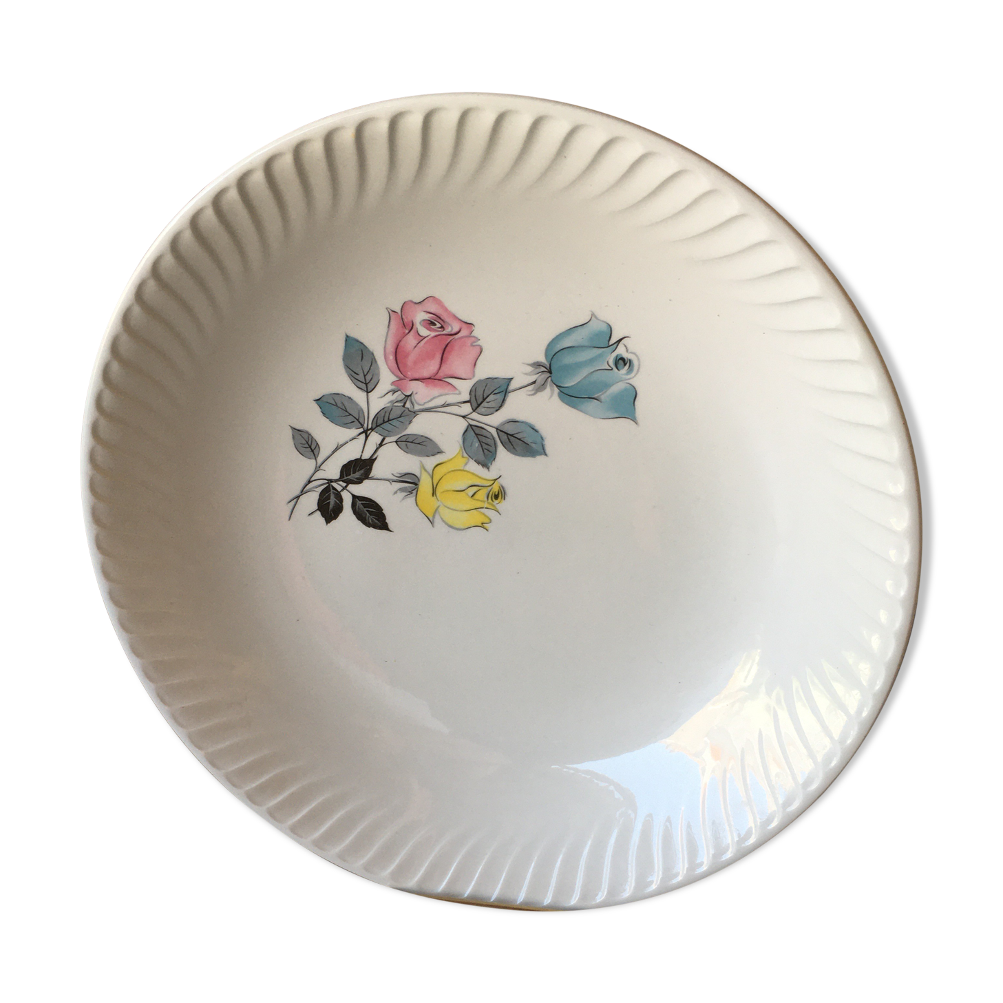 Gien marjoram model half-hollow earthenware dish