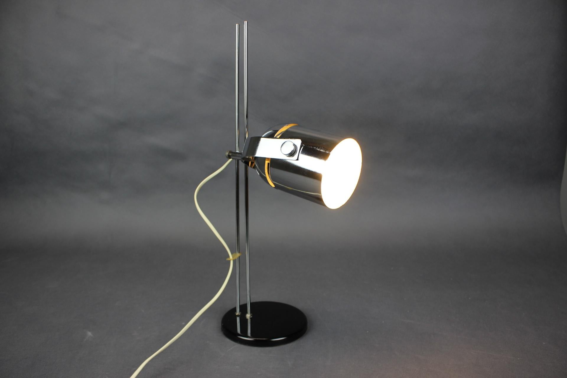Mid-Century Adjustable Table Lamp by Stanislav Indra, Czechoslovakia, 1960s