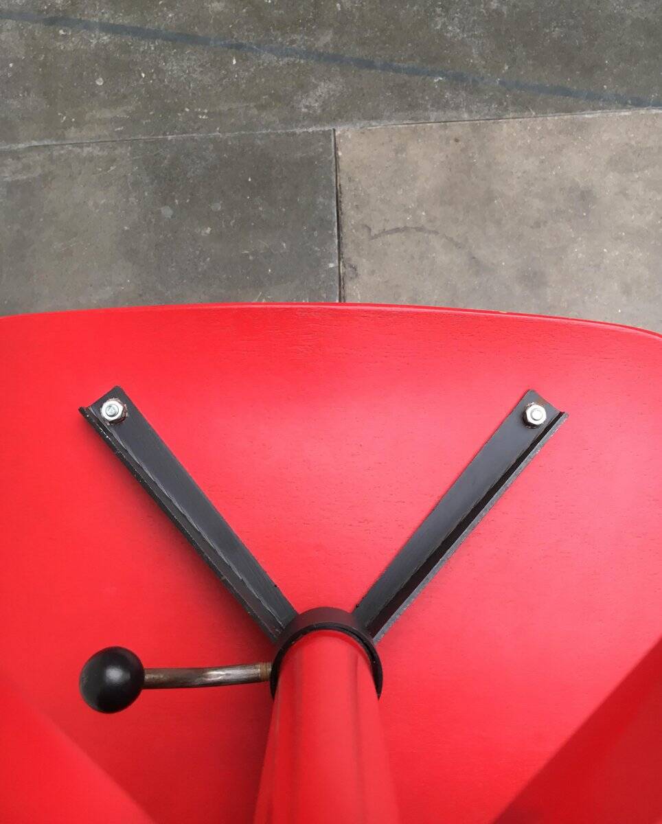 Danish swivel chair for children in mid-century style by Jørgen Rasmussen for Kevi