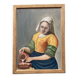 Oil on panel