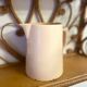 Vintage Ceramic Powder Pink Pitcher