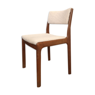 Chaise en teck danois années 1960