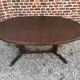 Table de repas ovale design scandinave