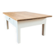 Wood and white coffee table