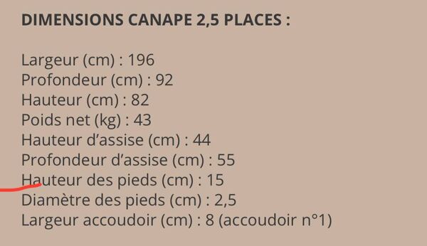 Canapé Sits Impulse