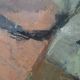 Tableau huile sur toile de lin art abstrait contemporain années 80/90
