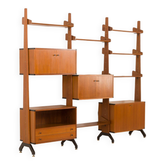Mid-century Italian wall unit or room divider by AV Arredamenti Contemporanei, 1960