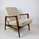 Polish Beige Stefan Armchair, 1970s