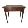 Writing table, light oak side table