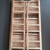 Rattan shelf and canning
