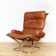 Armchair & ottoman design Harald Relling published by Langlos Fabbriker Stranda Norway