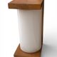 Vintage wall lamp in pine by René Martin cabinetmaker Charlotte Perriand