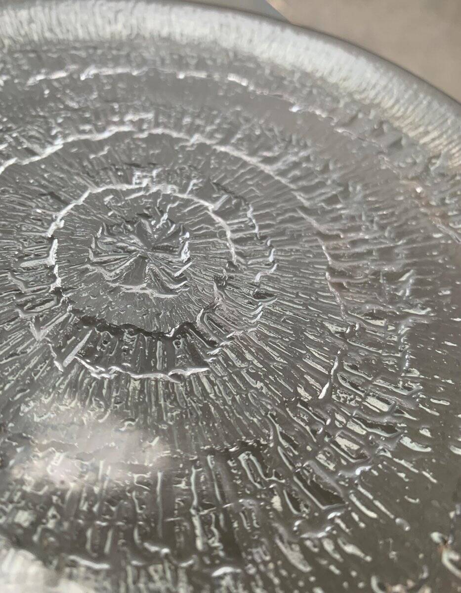 Vintage Finnish Glass Plates Solaris by Tapio Wirkkala for Iittala, Set of 5