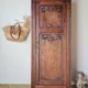 Antique carved wooden bonnetière – Art Deco / Art Nouveau style
