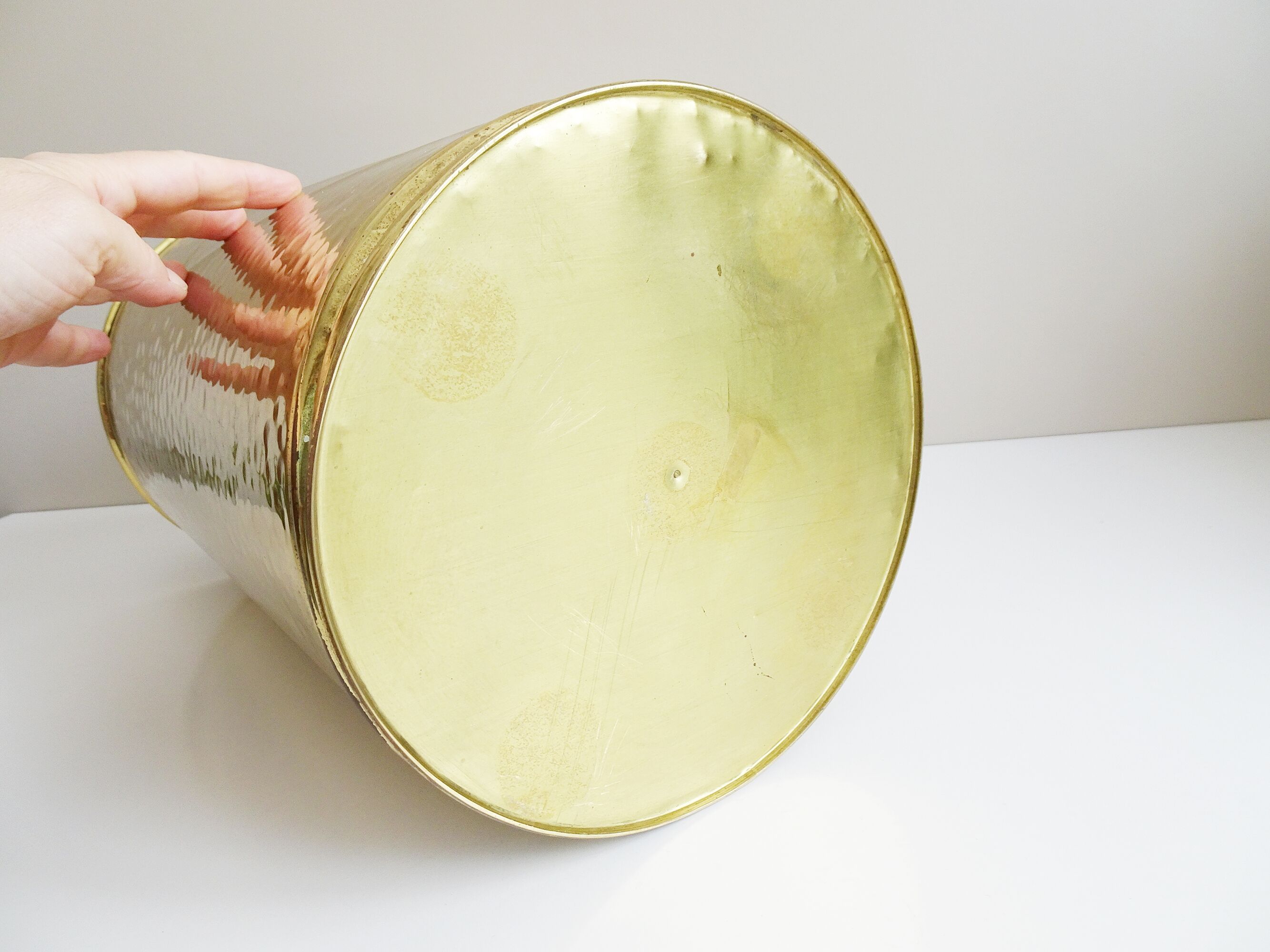 Brass umbrella stand