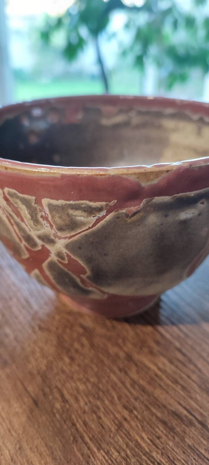 70s glazed porcelain stoneware