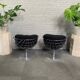 Pair atomic ball chairs by Rudi Verelst for Novalux - Belgium 1974