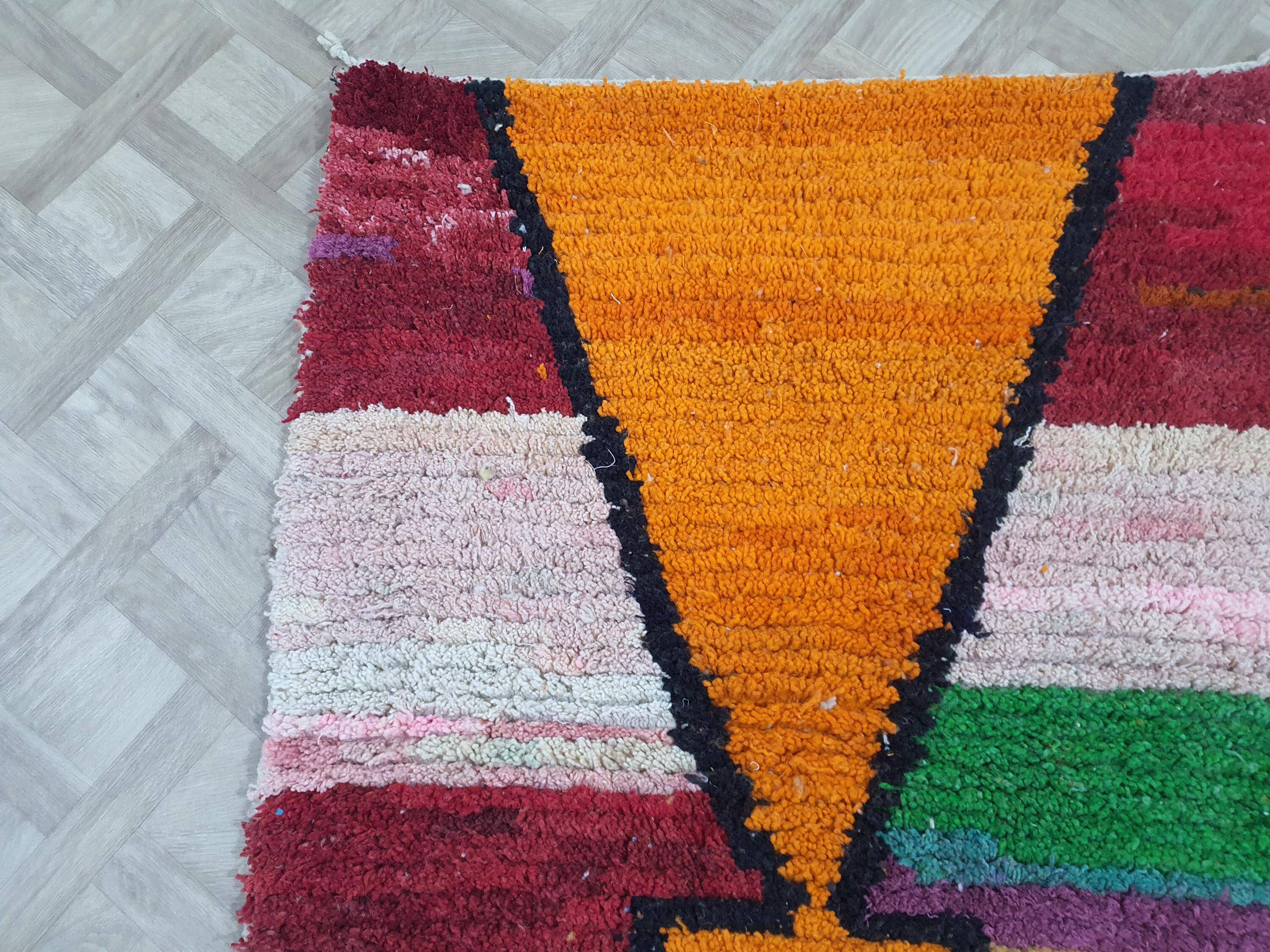 Handmade Moroccan rug 3 x 2 m