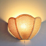 Flower cannage wall sconce