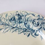 2 flat plates vintage K&G Luneville hunting model 220540