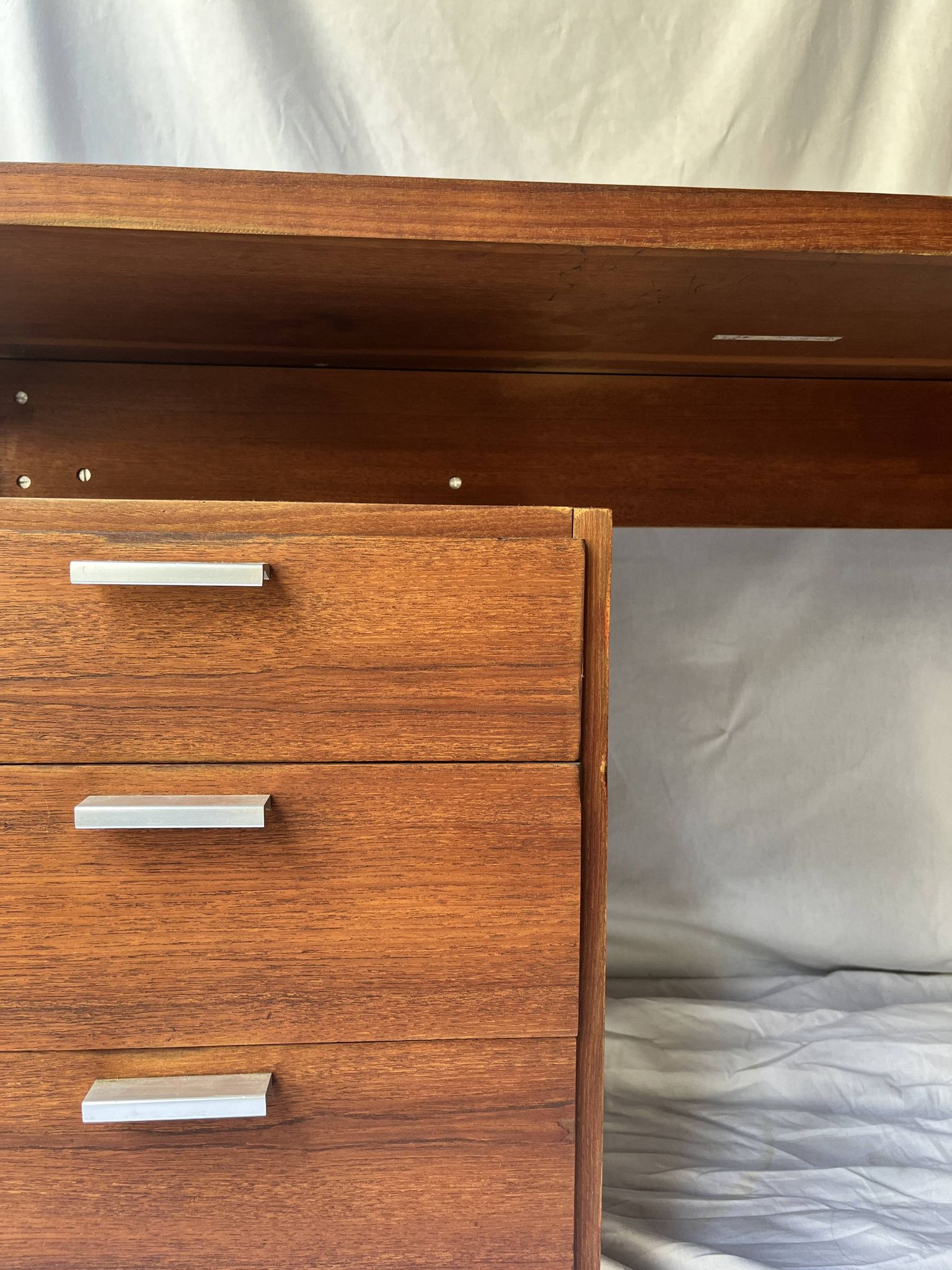 Scandinavian desk in wood and metal by Cees Braakman - Pastoe, design 1970