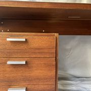 Scandinavian desk in wood and metal by Cees Braakman - Pastoe, design 1970