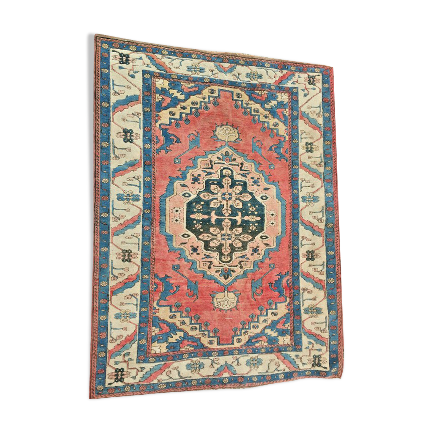 Azeri wool carpet made in Turkey. 20th century