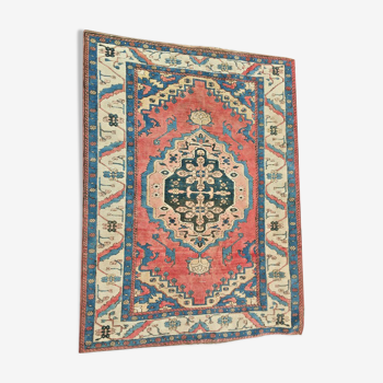 Azeri wool carpet made in Turkey. 20th century