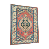 Tapis Azeri en laine fabriqué en Turquie 20ème siècle