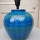 Ceramic lamp by Aldo Bondi Italy 1970