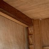 Antique Parisian glass cabinet H150