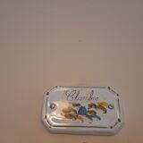 3 door plates Faïencerie Moustiers Sainte Marie