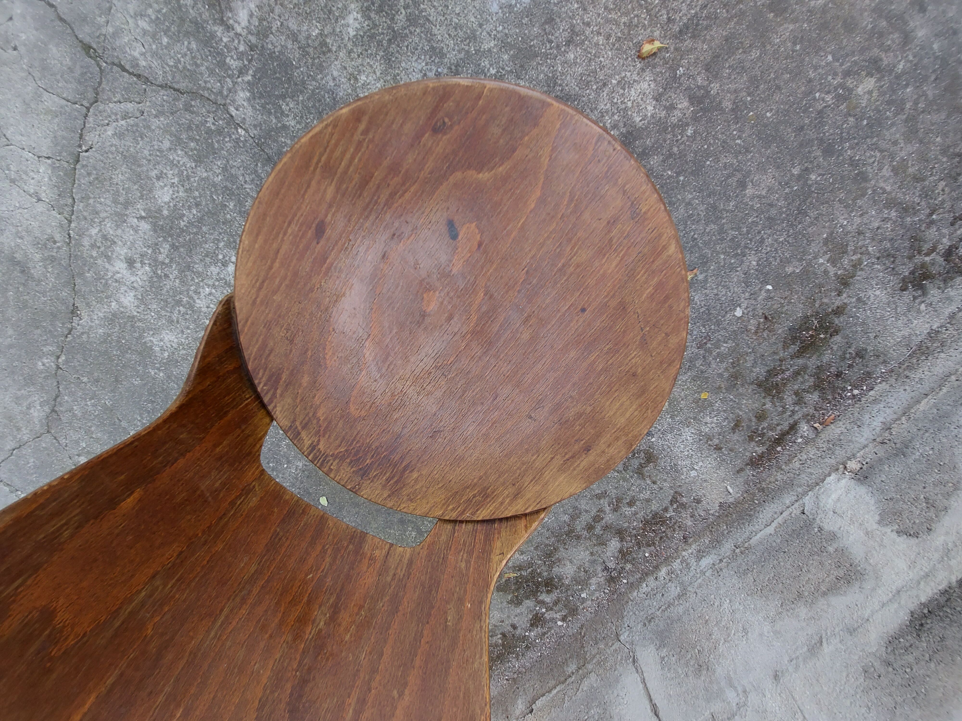 Set of 2 Baumann wooden chairs