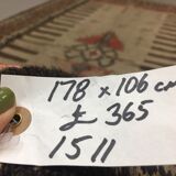 Turkish kilim 178x106 cm