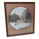 Tableau paysage d'hiver